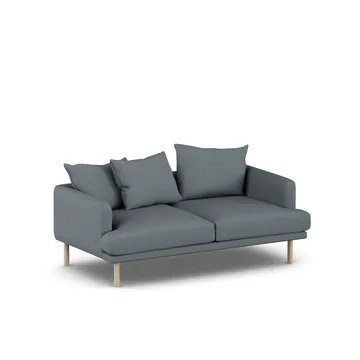 Sjövik sofa - Same Blue 6678-witgeoliede eiken, 2,5-zits - 1898