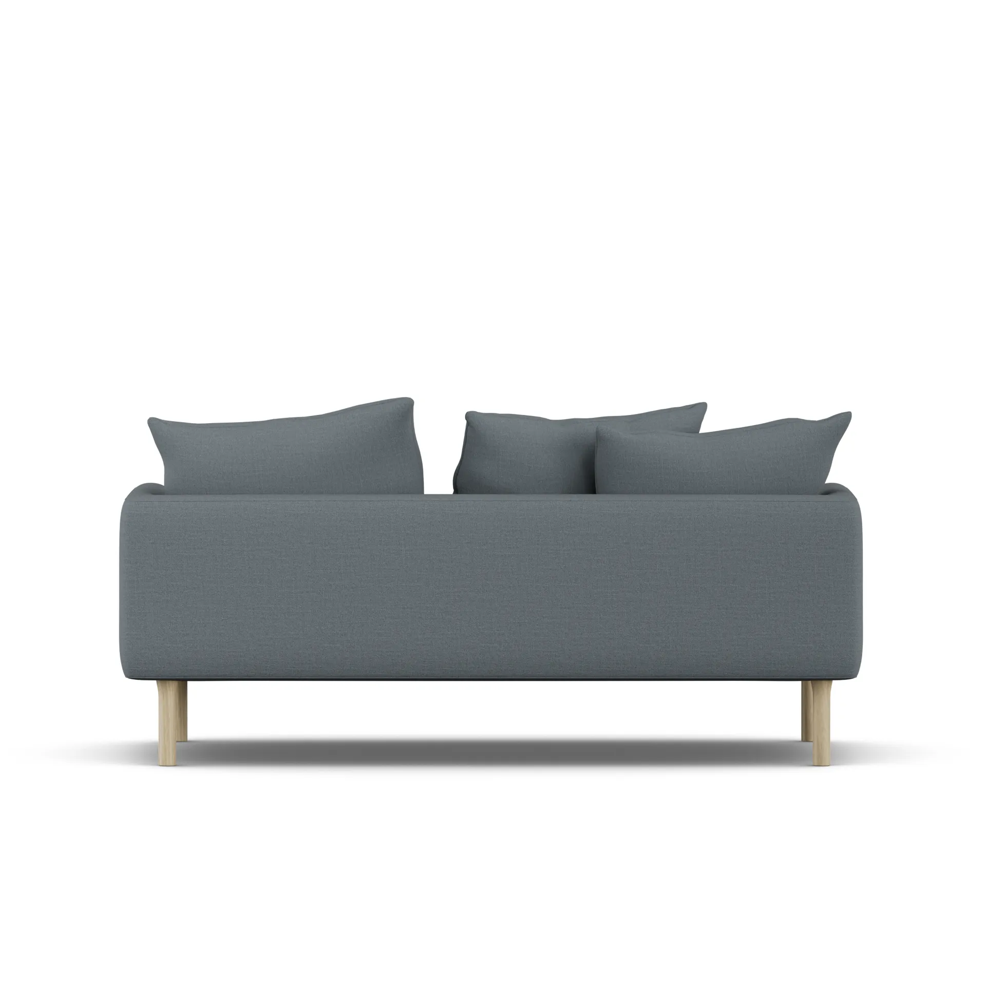 Sjövik sofa, Same Blue 6678-witgeoliede eiken, 2,5-zits 1898