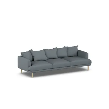 Sjövik sofa - Same Blue 6678-witgeoliede eiken, 3,5-zits - 1898