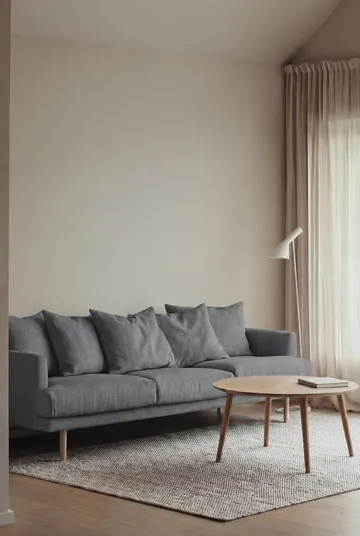 Sjövik sofa - Same Blue 6678-witgeoliede eiken, 3,5-zits - 1898