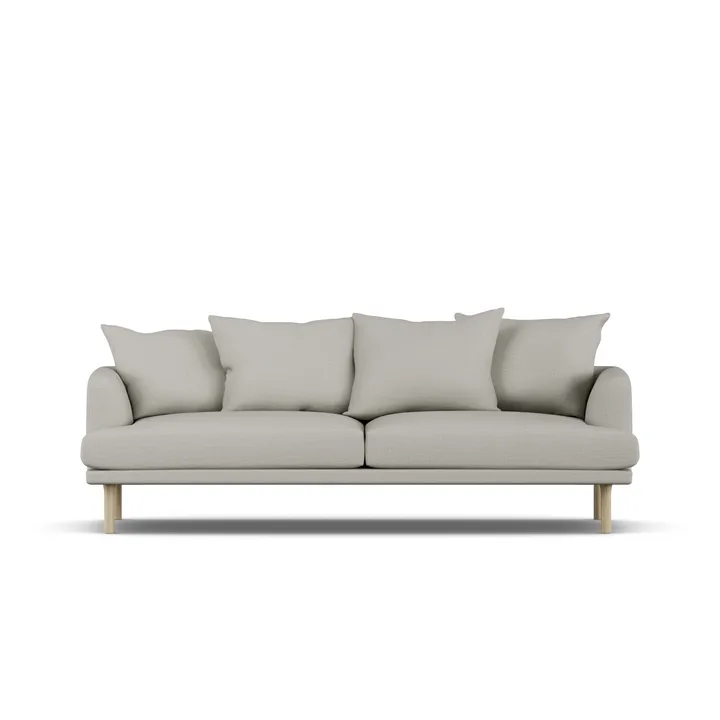 Sjövik sofa - Same Grey 6673-witgeoliede eiken, 3-zits - 1898