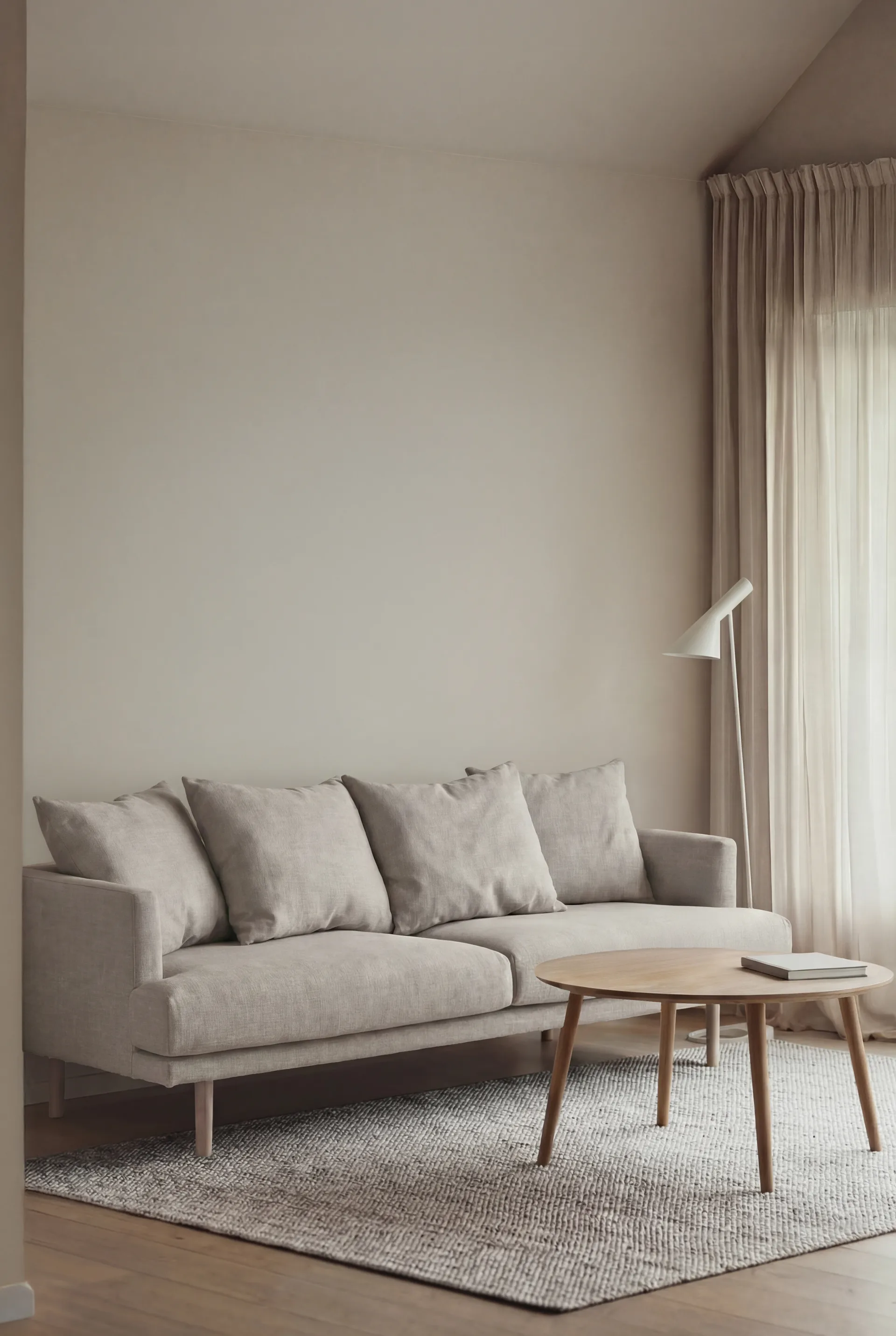 Sjövik sofa, Same Grey 6673-witgeoliede eiken, 3-zits 1898