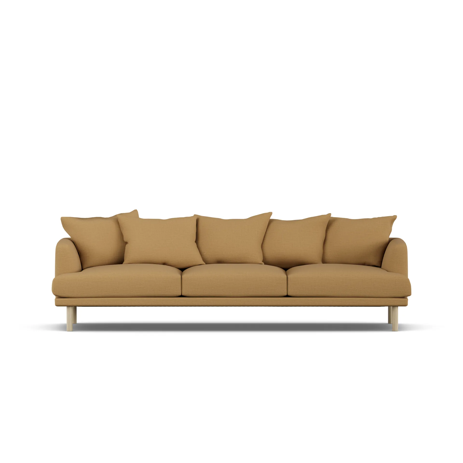 Sjövik sofa, Same Ochre 6676-witgeoliede eiken, 3,5-zits 1898
