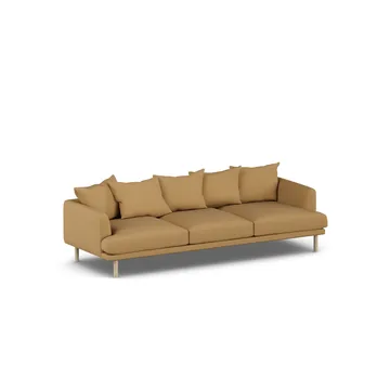 Sjövik sofa - Same Ochre 6676-witgeoliede eiken, 3,5-zits - 1898