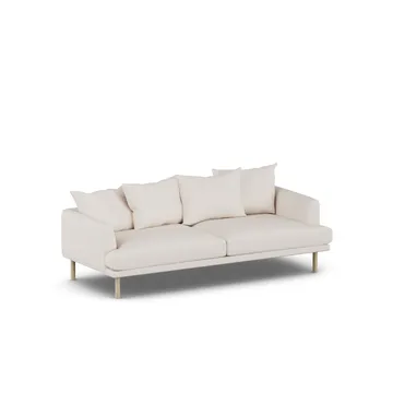 Sjövik sofa - Same Off White 6671-witgeoliede eiken, 3-zits - 1898