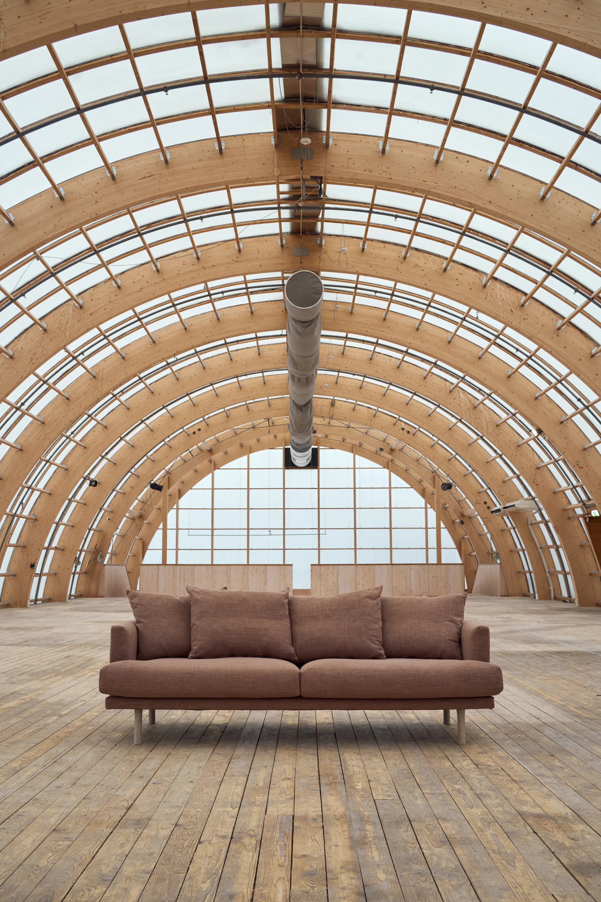 Sjövik sofa, Same Rust 6675-witgeoliede eiken, 3-zits 1898