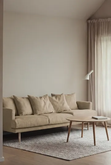 Sjövik sofa - Same Sand 6672-witgeoliede eiken, 3,5-zits - 1898