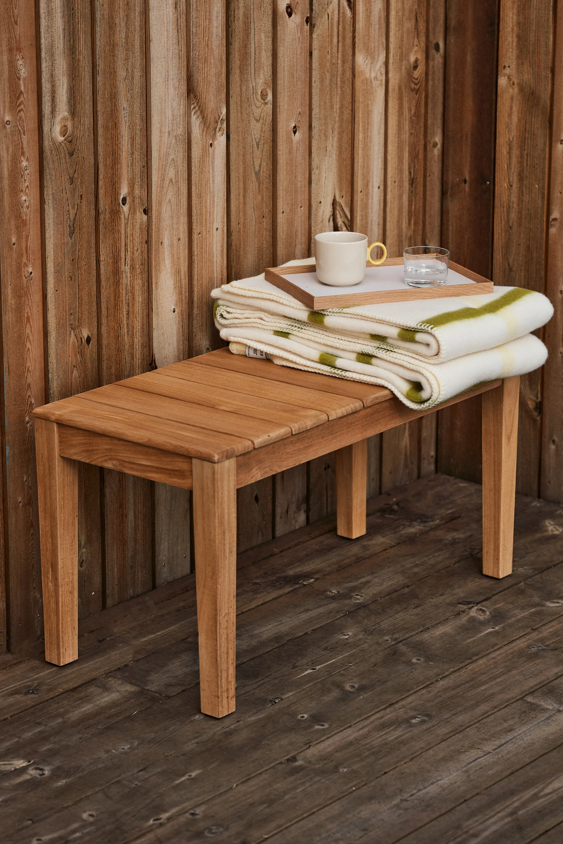 Sköndal bank 85x40x45 cm, Teak 1898