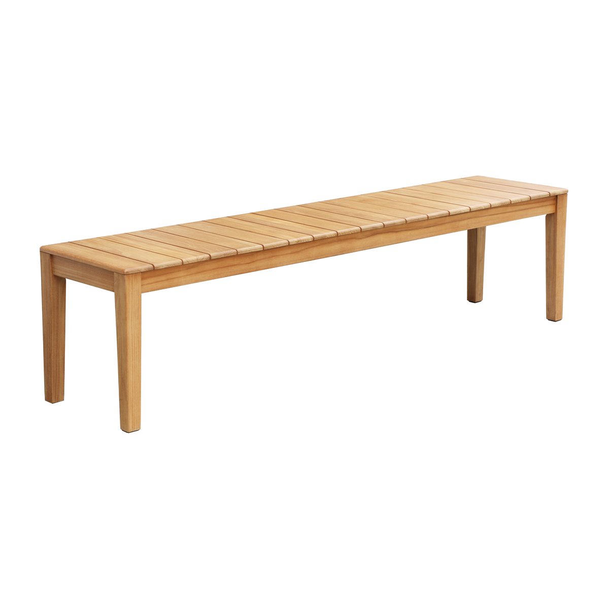 1898 Sköndal bankje 199x40x45 cm Teak | Scandinavisch Interieur | Bruin