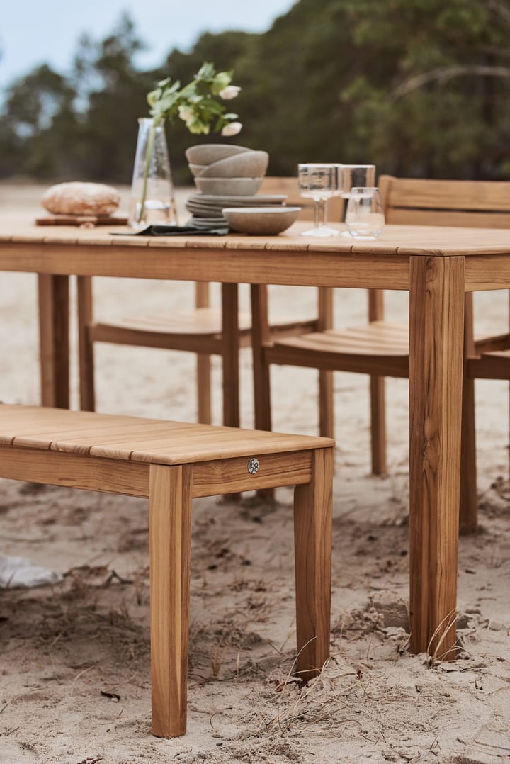 Sköndal eettafel 220x95x76 cm, Teak 1898