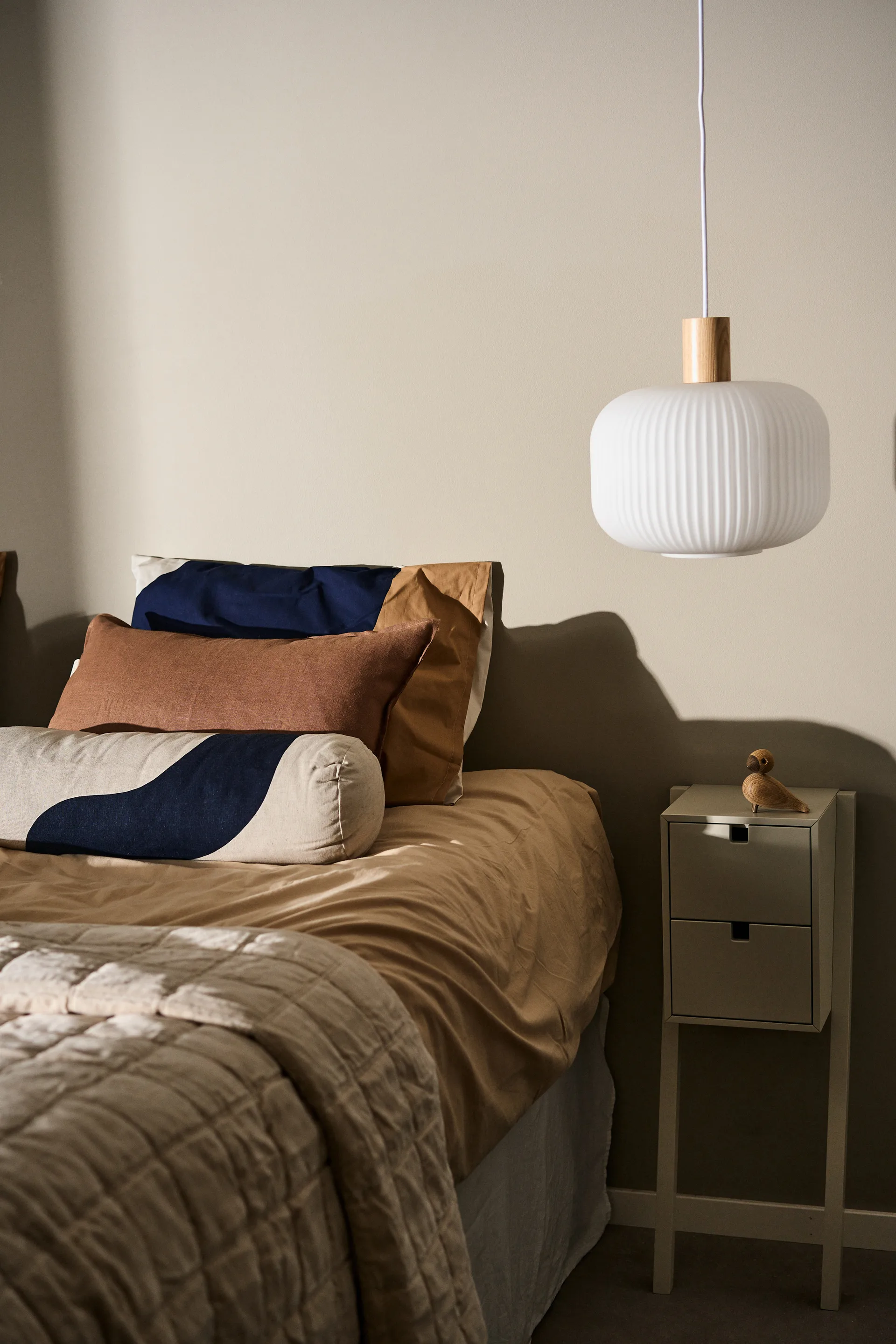 Square bed en halplank, Zand 1898