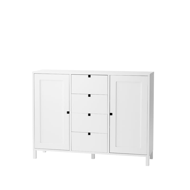 Square dressoir, wit 1898