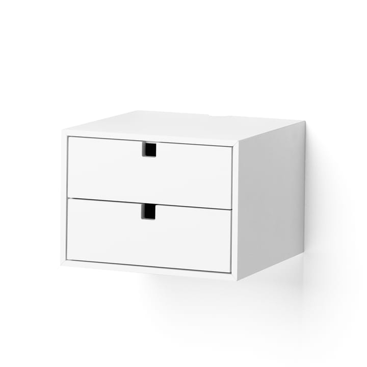 Square ladeblok, wit 1898