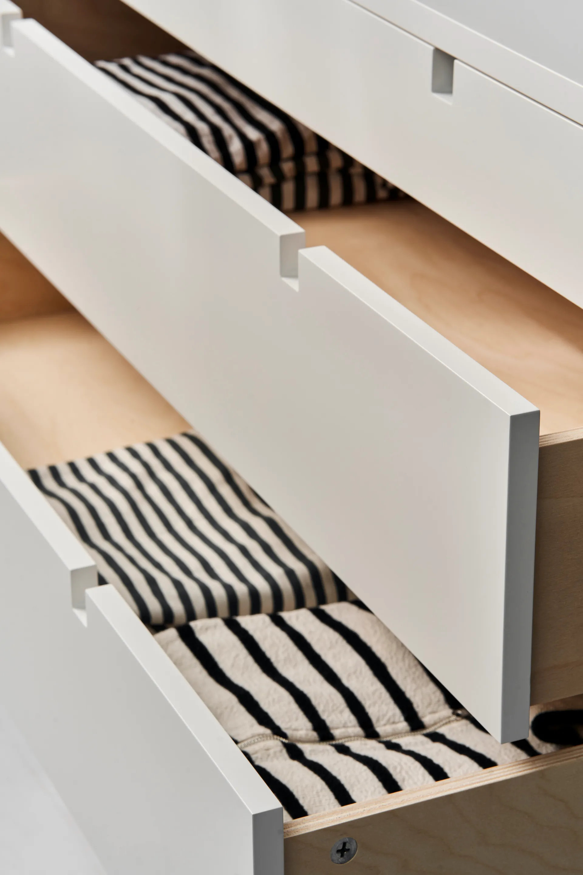 Square ladekast 5 lades, Wit 1898