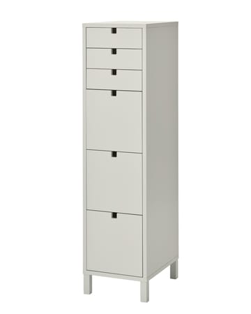 Square ladekast smal 6 lades - Zand - 1898