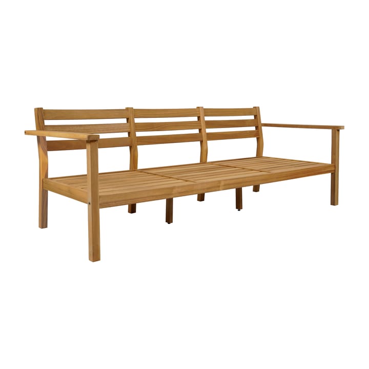 Stockaryd bank 3-zits teak/dark grey 1898