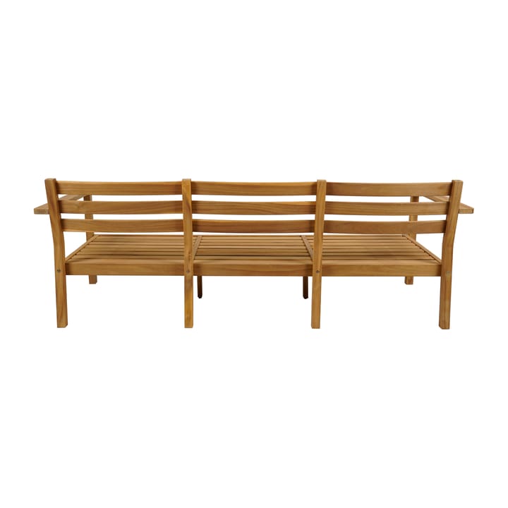 Stockaryd bank 3-zits teak/dark grey 1898