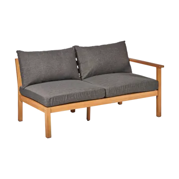 Stockaryd bankmodule 2-zits links teak/dark grey - 1898