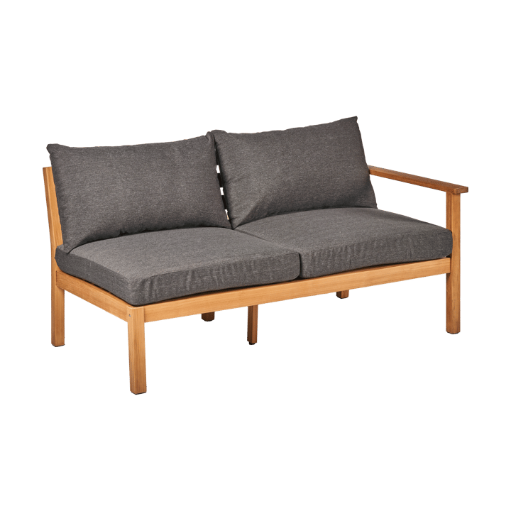 Stockaryd bankmodule 2-zits links teak/dark grey - undefined - 1898