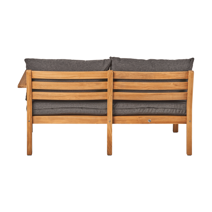 Stockaryd bankmodule 2-zits links teak/dark grey 1898