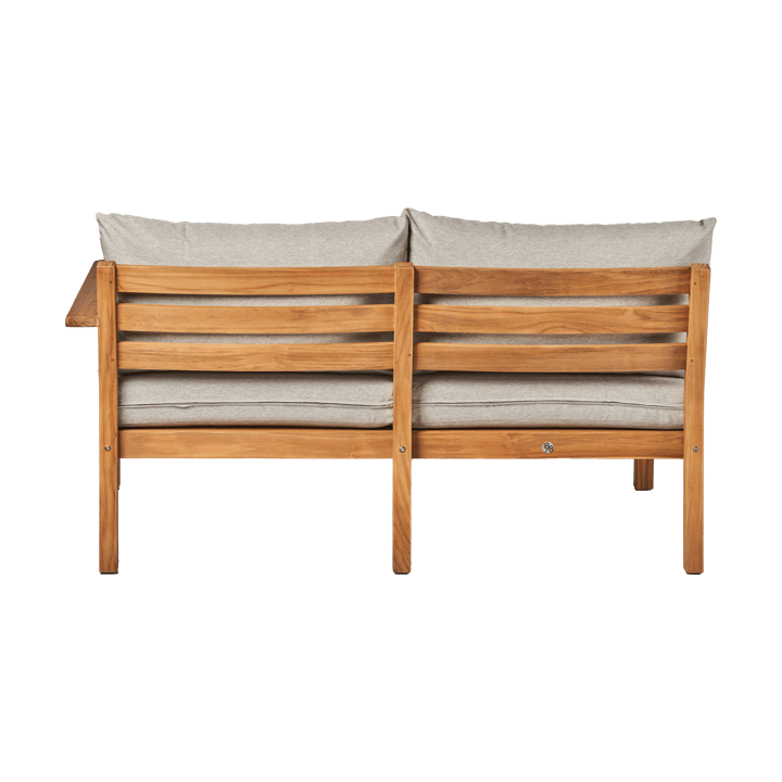 Stockaryd bankmodule 2-zits links teak/light grey 1898