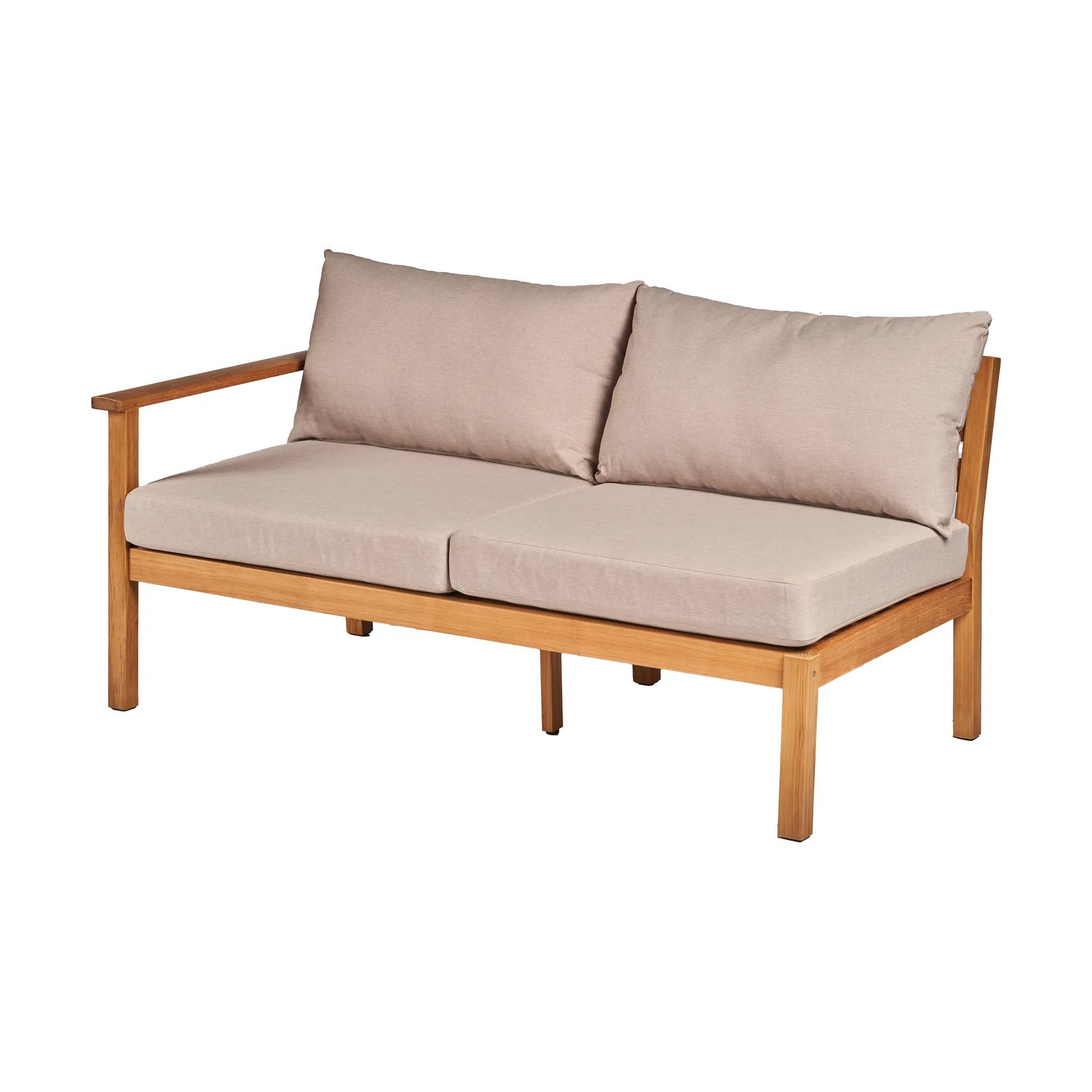 Stockaryd bankmodule 2-zits rechts teak/beige,  1898