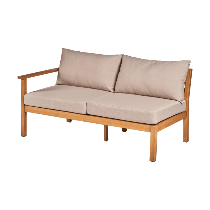 Stockaryd bankmodule 2-zits rechts teak/beige - undefined - 1898