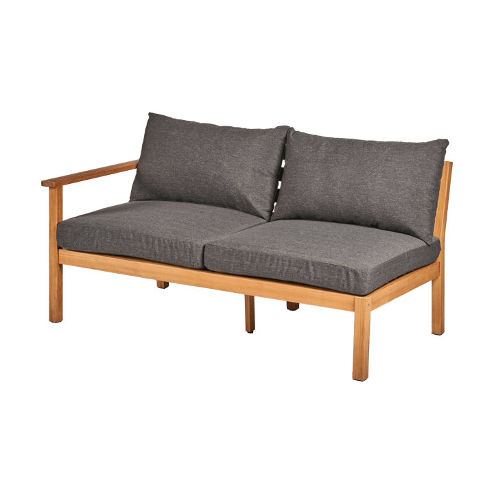 Stockaryd bankmodule 2-zits rechts teak/dark grey - undefined - 1898