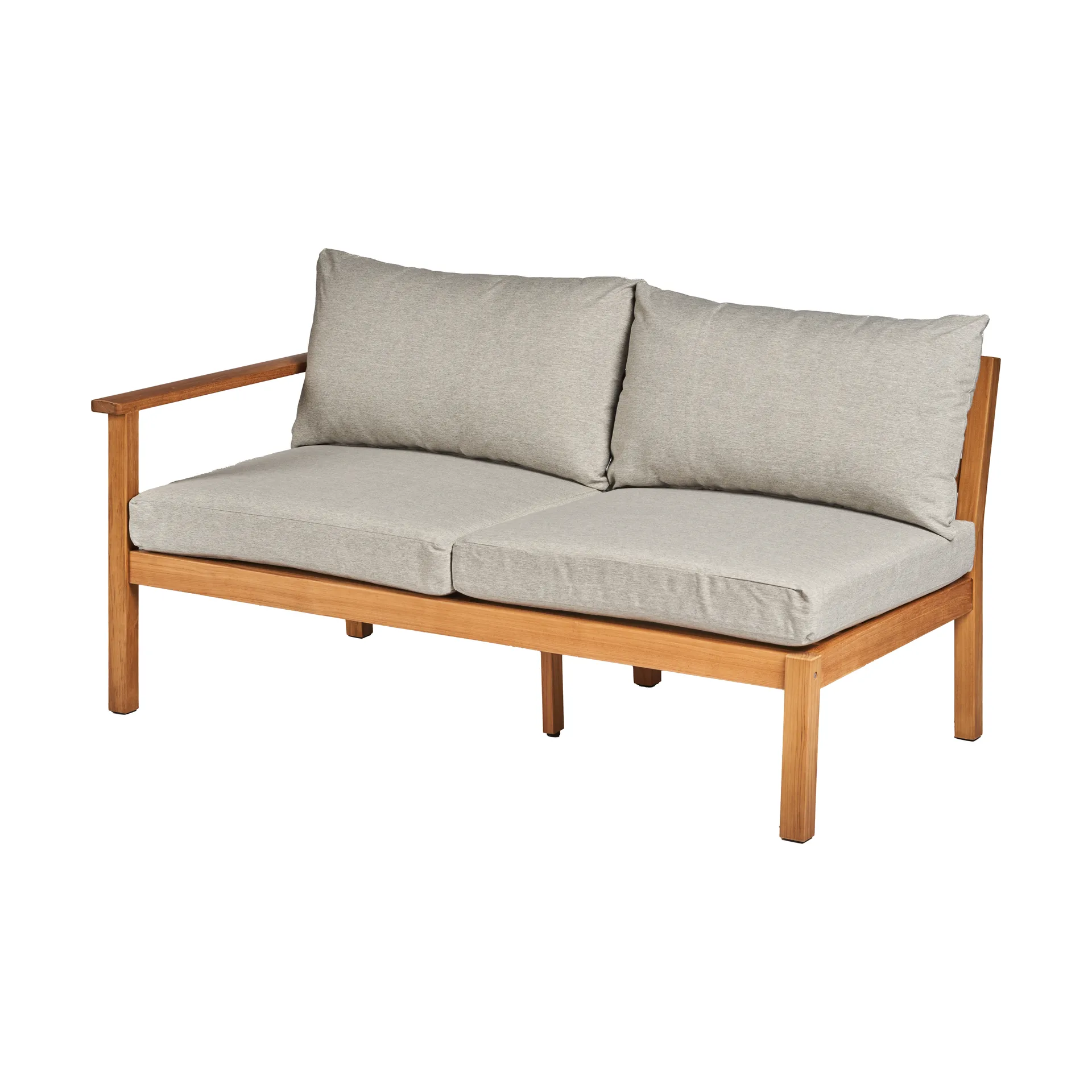 Stockaryd bankmodule 2-zits rechts teak/light grey,  1898