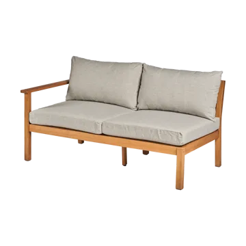 Stockaryd bankmodule 2-zits rechts teak/light grey - 1898