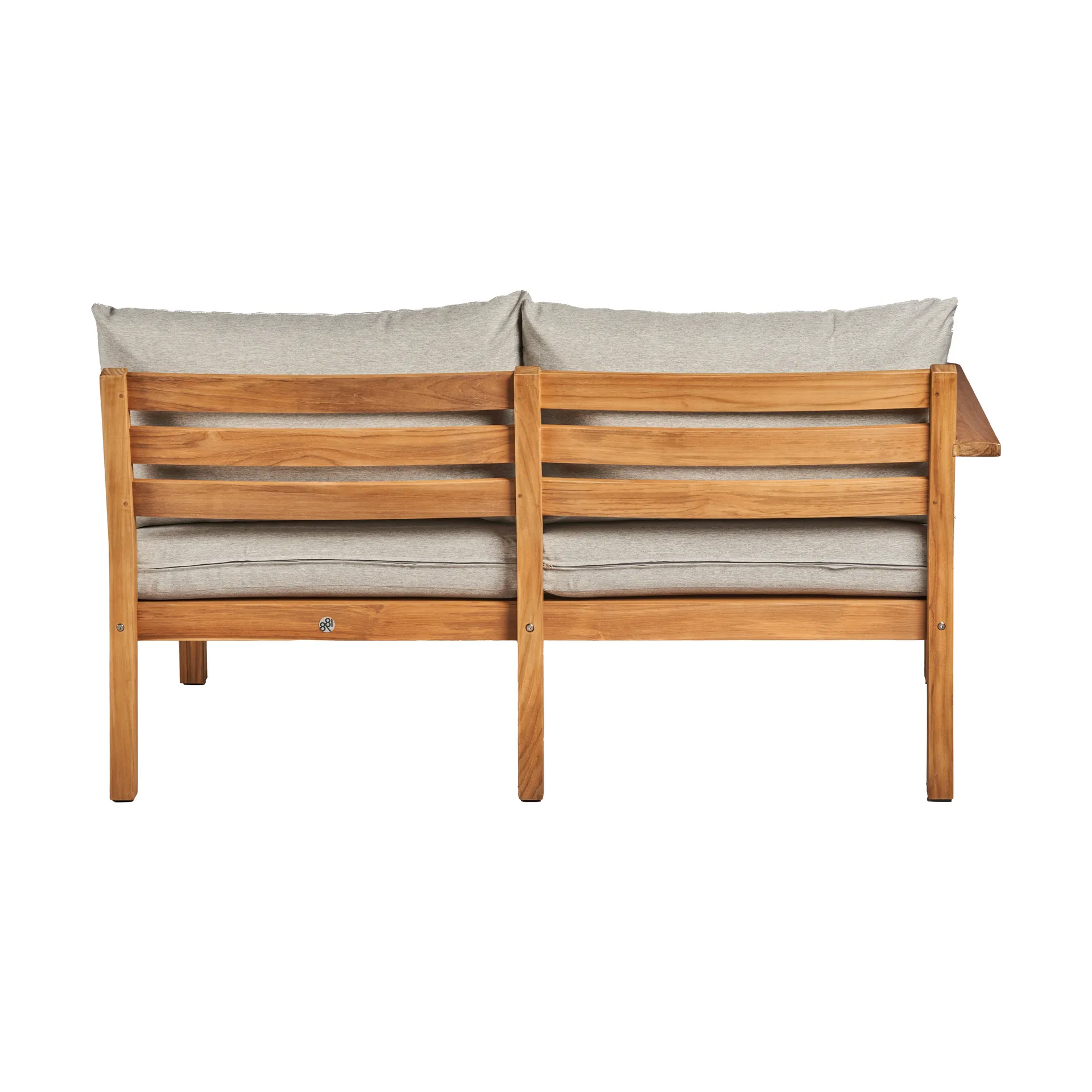 Stockaryd bankmodule 2-zits rechts teak/light grey,  1898