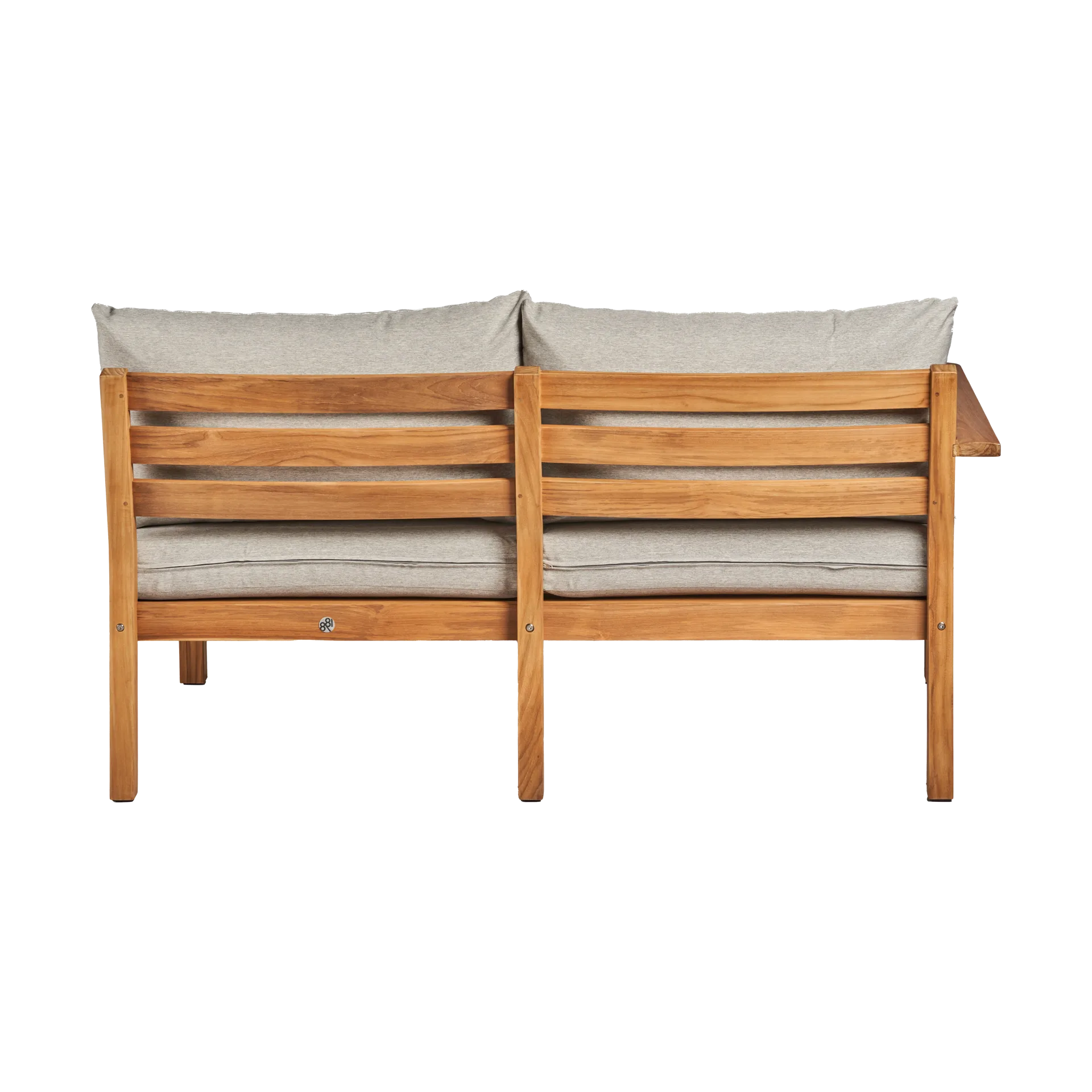 Stockaryd bankmodule 2-zits rechts teak/light grey 1898