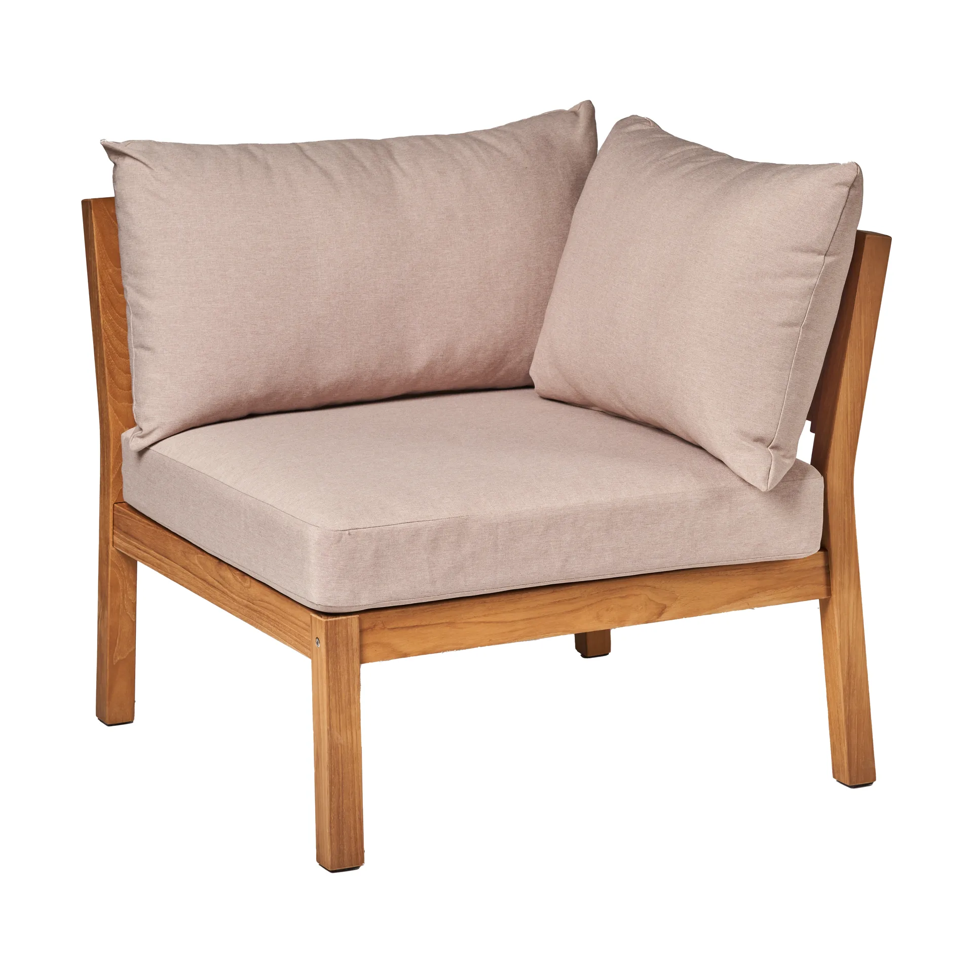 Stockaryd bankmodule hoekstuk teak/beige 1898