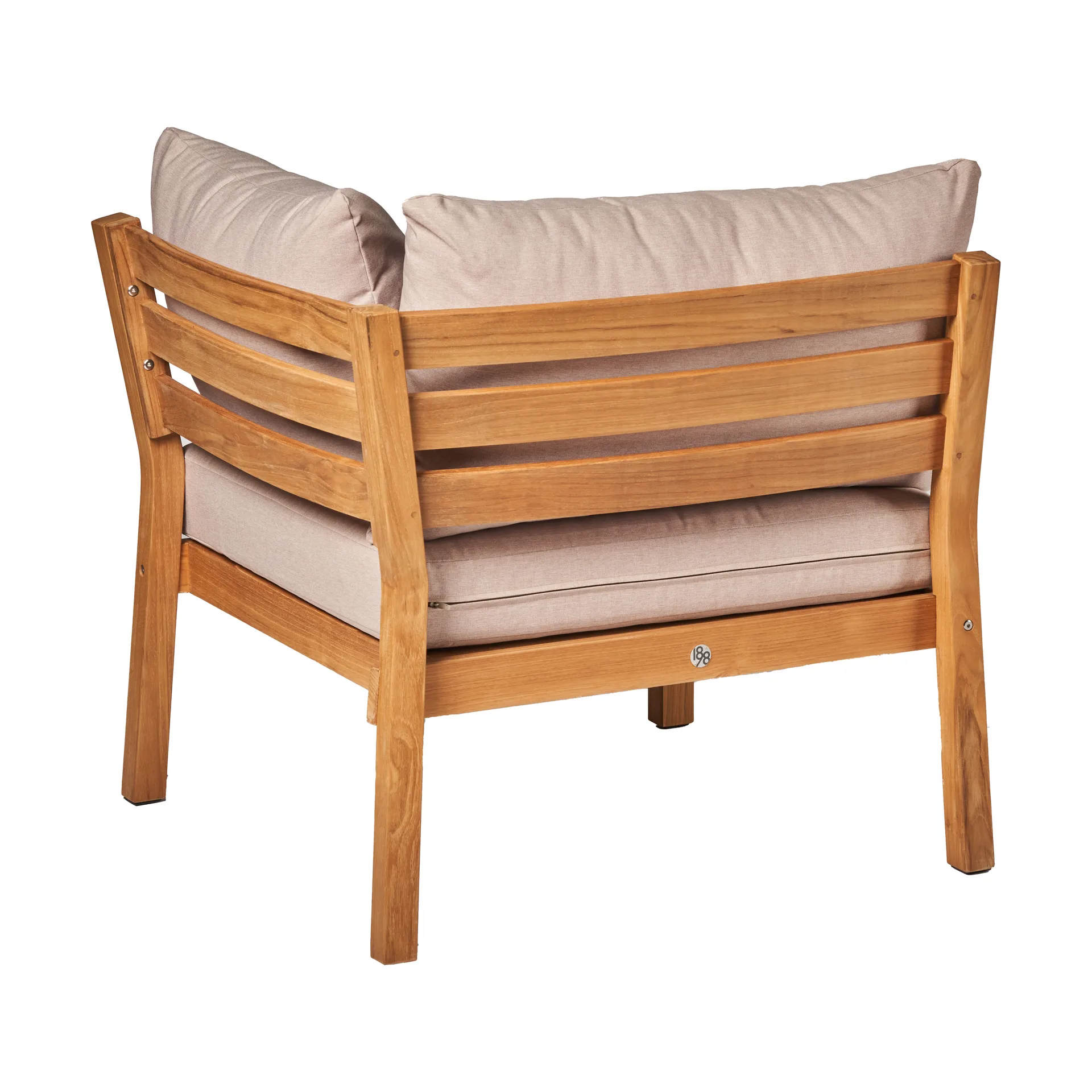 Stockaryd bankmodule hoekstuk teak/beige 1898