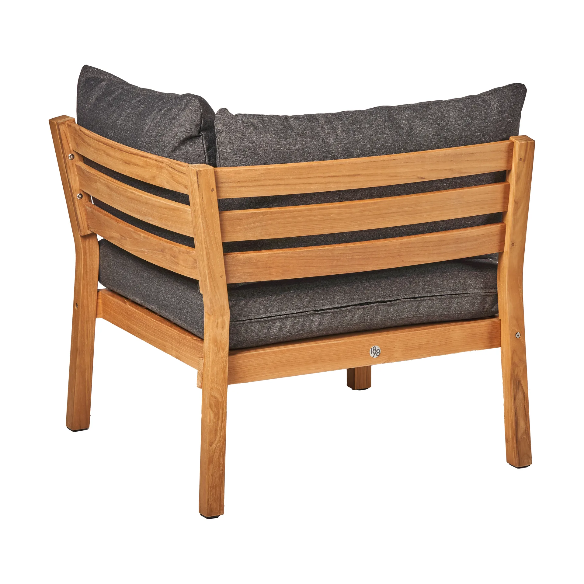 Stockaryd bankmodule hoekstuk teak/dark grey 1898