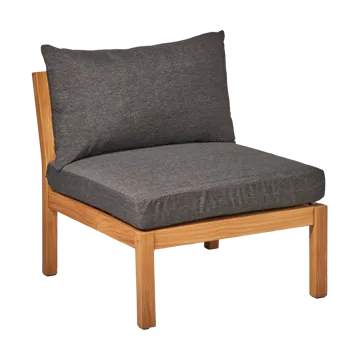 Stockaryd bankmodule middenstuk teak/dark grey - 1898