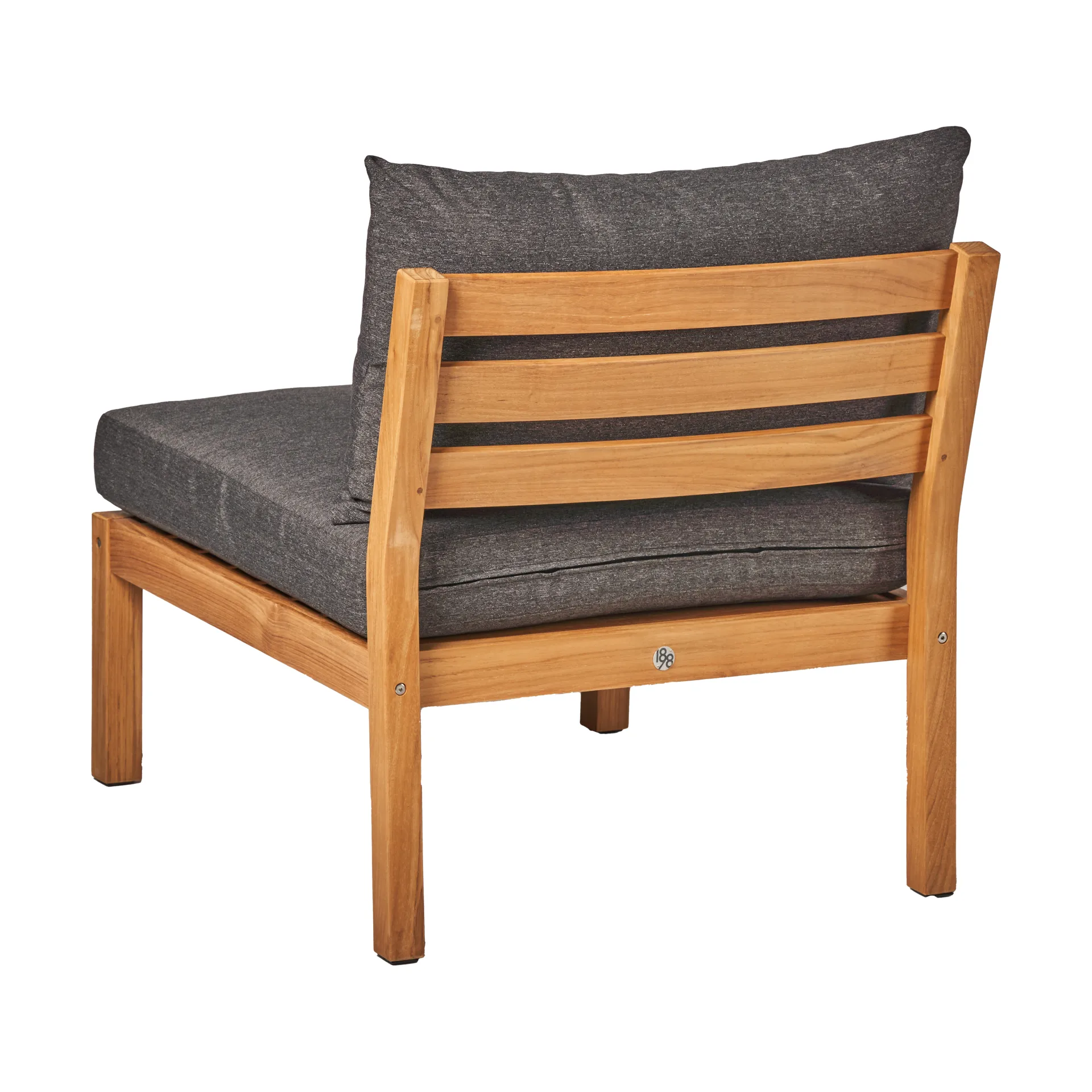Stockaryd bankmodule middenstuk teak/dark grey 1898