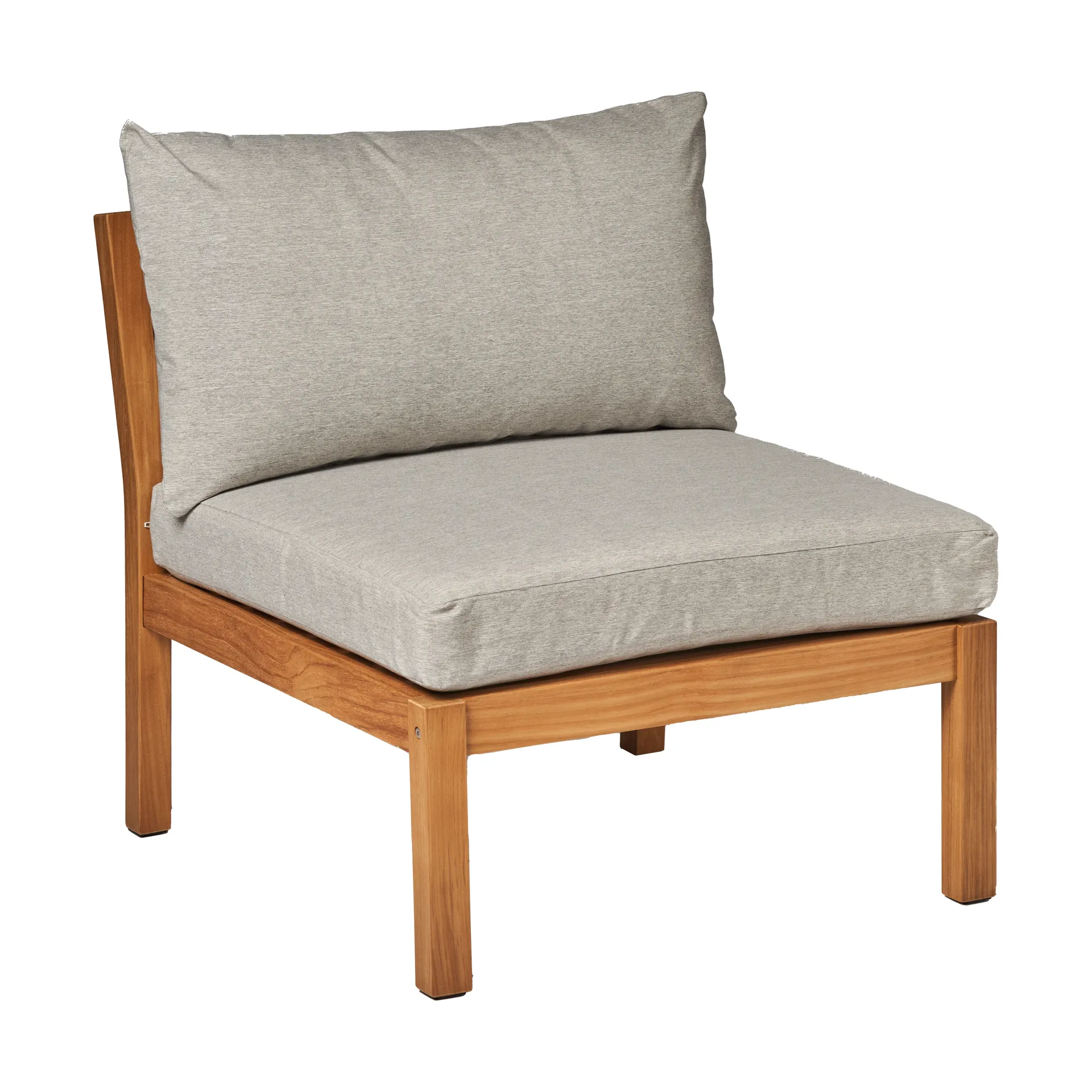 Stockaryd bankmodule middenstuk teak/light grey,  1898