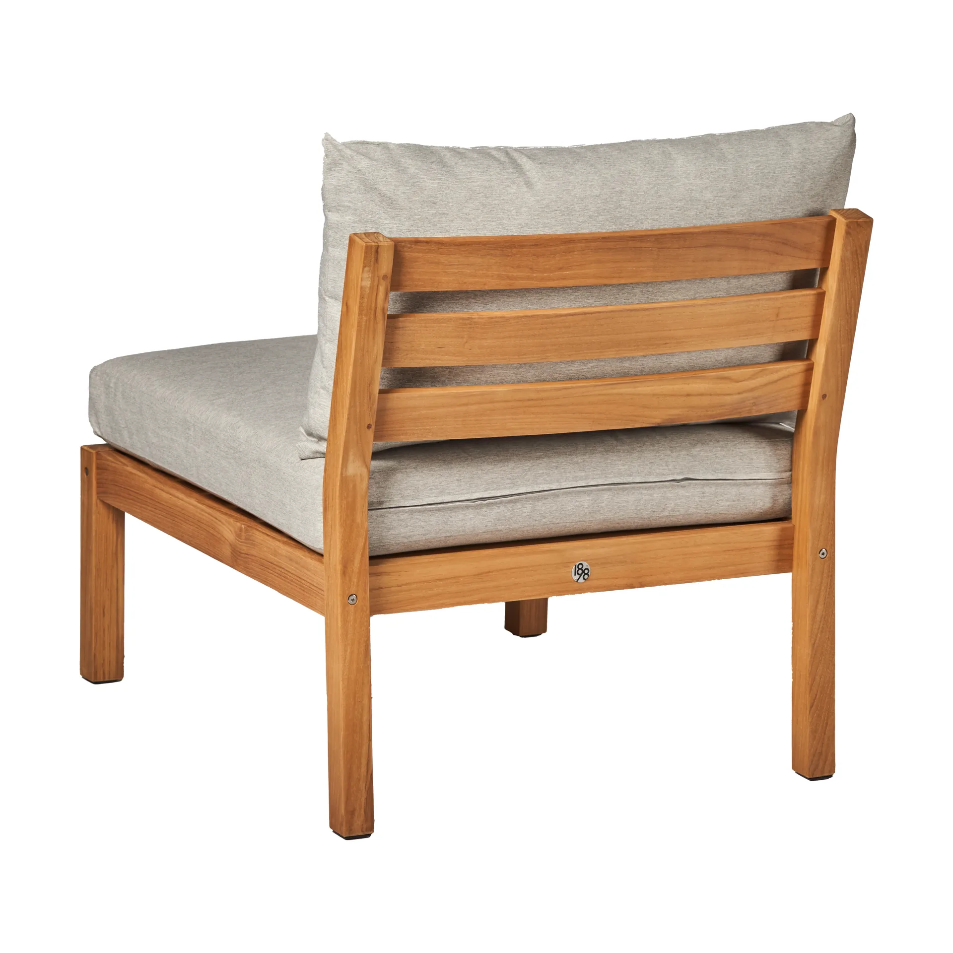 Stockaryd bankmodule middenstuk teak/light grey 1898