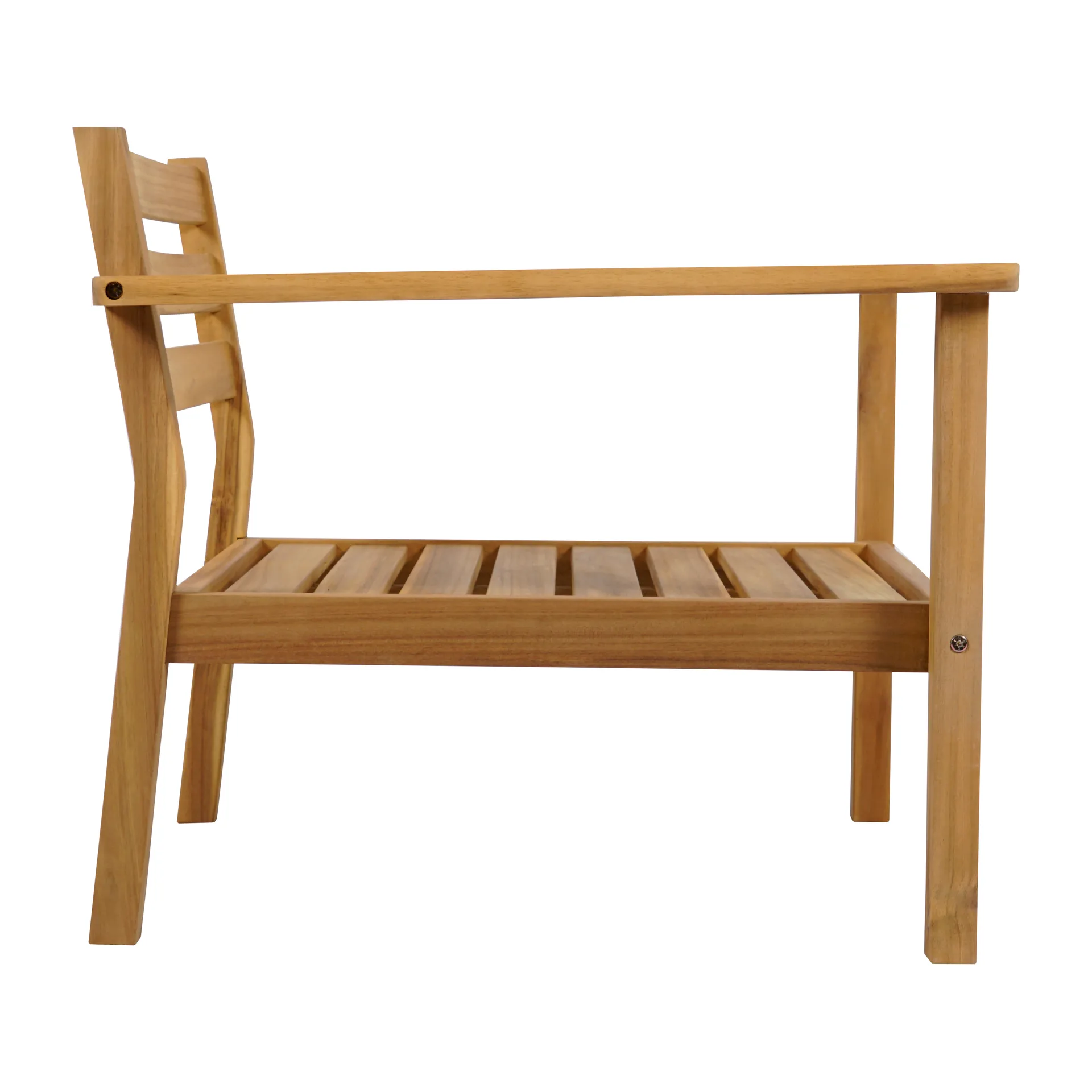 Stockaryd loungestoel teak/beige,  1898