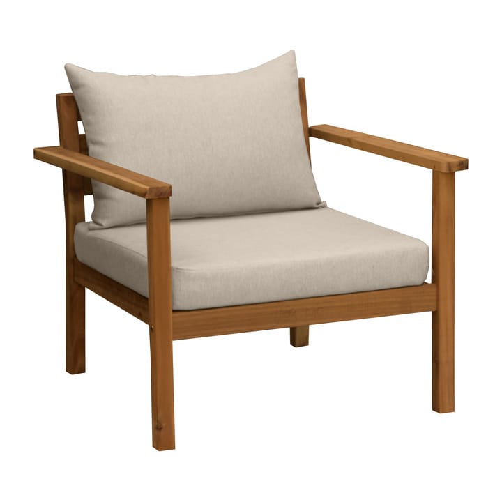 Stockaryd loungestoel teak/beige - undefined - 1898