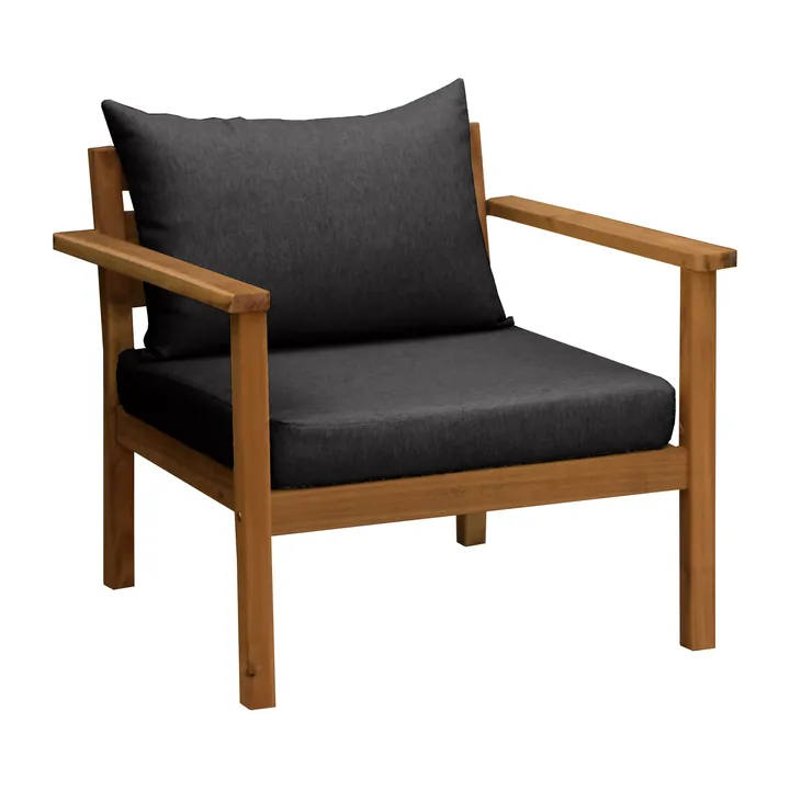 Stockaryd loungestoel teak/dark grey - 1898