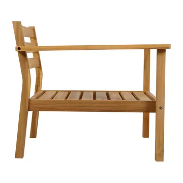 Stockaryd loungestoel teak/light grey - 1898