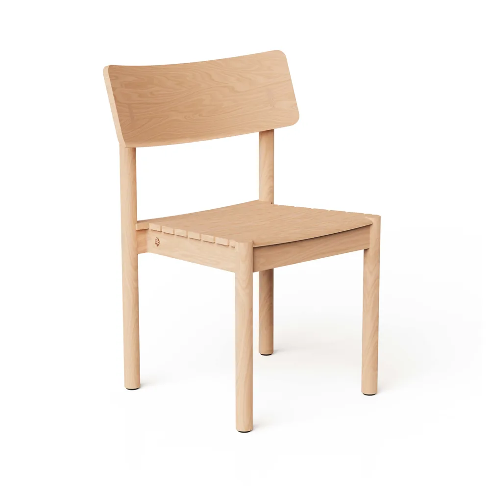 Strå stoel, Teak 1898