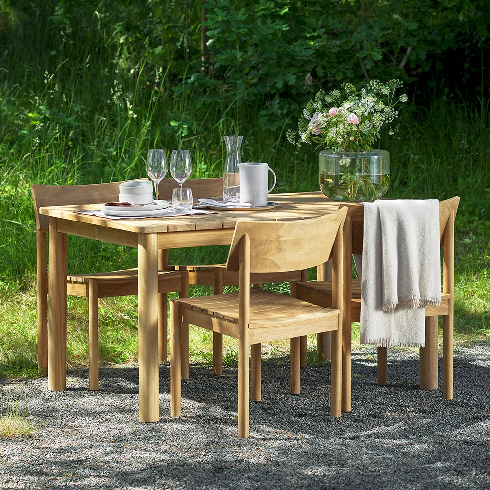 Strå stoel, Teak 1898