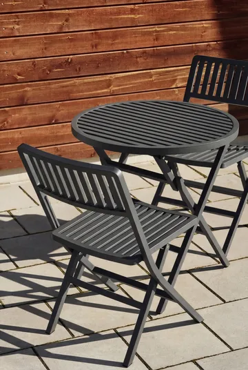 Verona cafétafel - Anthracite, Ø72 cm - 1898