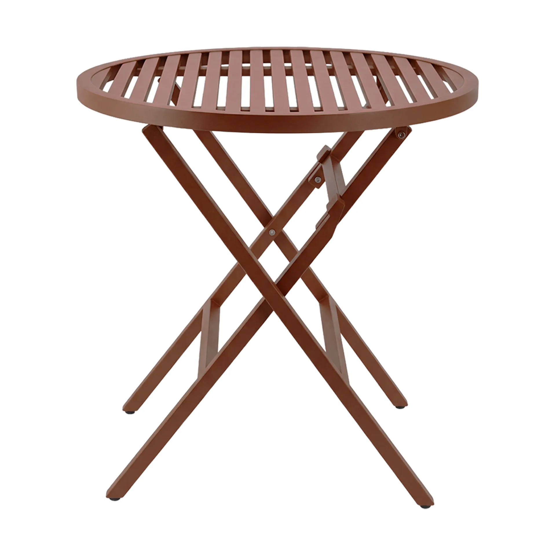 Verona cafétafel, Burnt red, Ø72 cm 1898