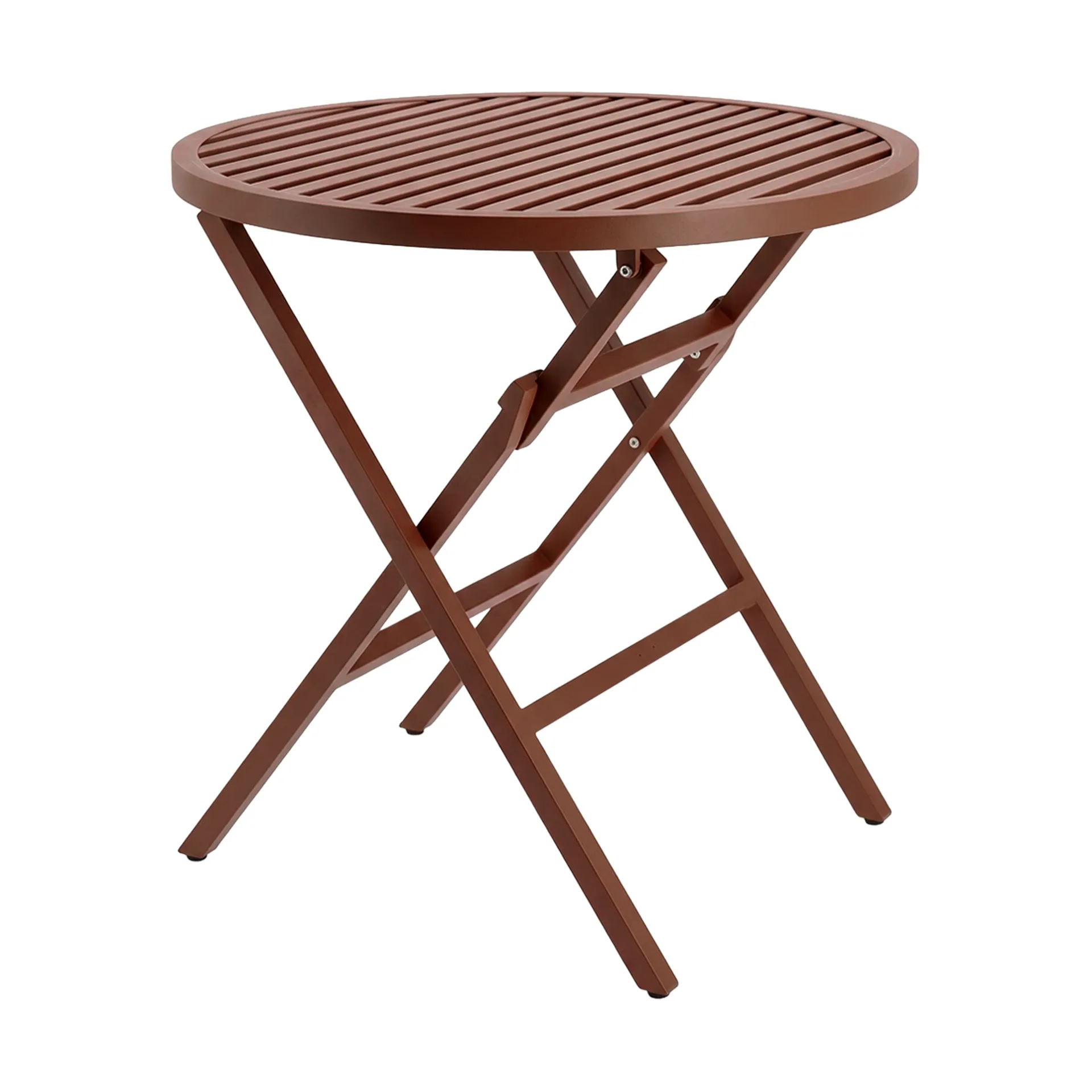 Verona cafétafel, Burnt red, Ø72 cm 1898
