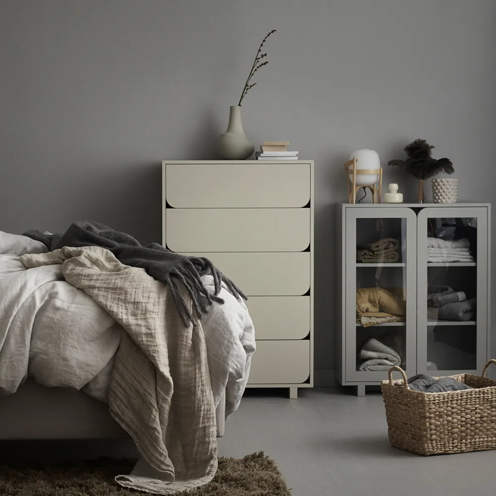 Vidja ladekast 5 lades, Zand 1898