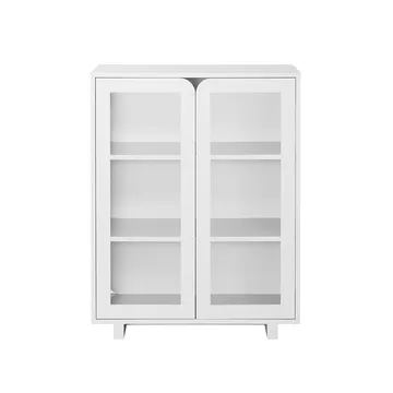 Vidja lage vitrinekast - White - 1898